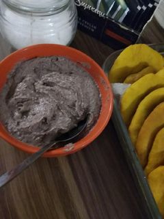 Una foto de Salsa de porotos negros