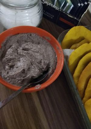 Una foto de Salsa de porotos negros