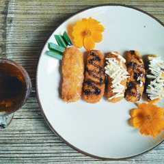 A picture of Banana crispy🍌🍌.