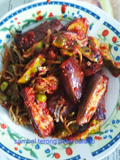Foto resep Sambal terong petai teri