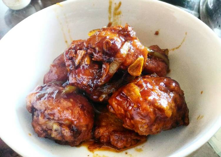 Cara Gampang meracik Ayam tepung saos tiram Lezat