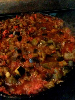 Una foto de Salsa rápida para pastas de berenjena