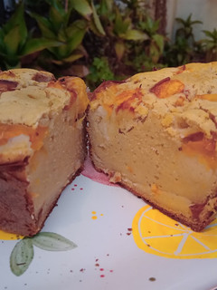 Una foto de Budín de Durazno 🍑 sin tacc y súper frescaa!!