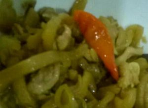 Foto resep CAIPO (Lobak kering) masak ayam
