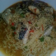 A picture of Indomie.