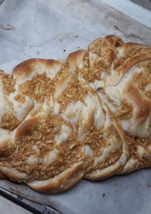 Almás csavart kalács recept fotója