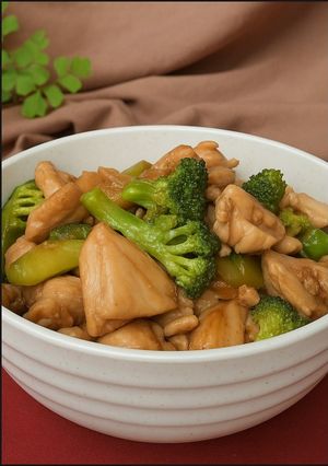 Foto resep Ayam Cah Brokoli