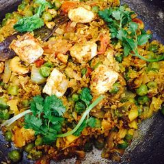 A picture of Shahi Gobi mater keema.