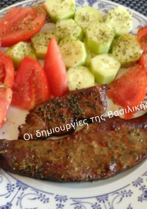Φωτογραφία της συνταγής Συκώτι μοσχαρίσιο ψητό