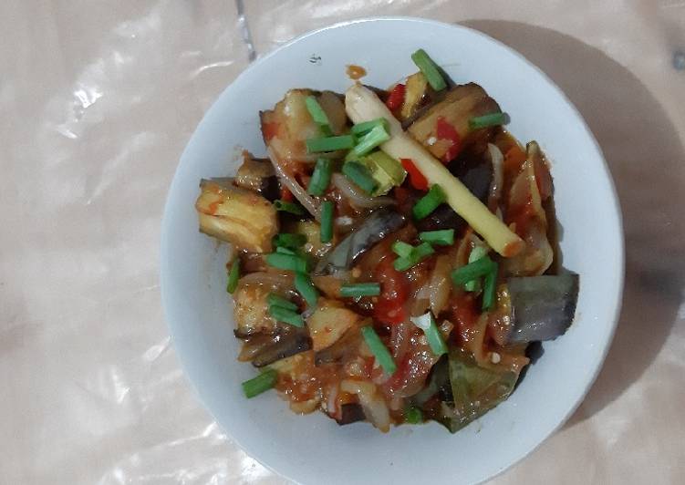 Sam-Balado Terong Asam Manis dan Gurih 👌