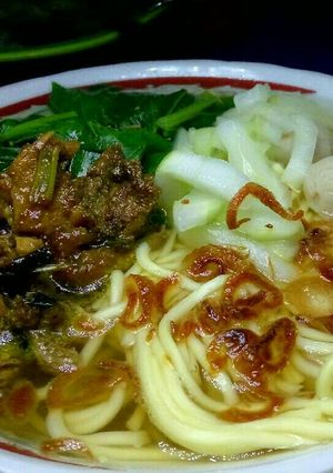 Foto resep Mie ayam bakso