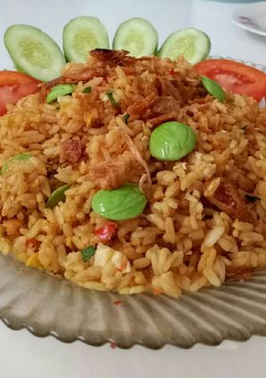 Foto resep Nasi Goreng Kampung pakai Pete