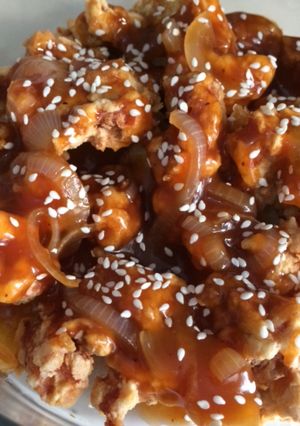 Foto resep Ayam saus barbeque