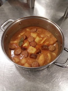 Una foto de Patatas a la riojana