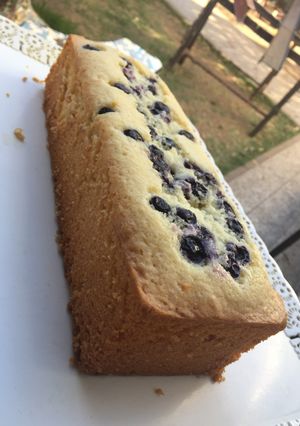 Una foto de Budín de Limón