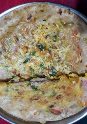 चीझ पराठा (cheese paratha recipe in marathi) रेसिपी चे मुख्य फोटो 