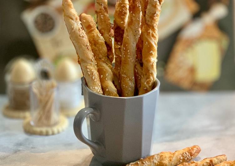 Сырные палочки-спиральки