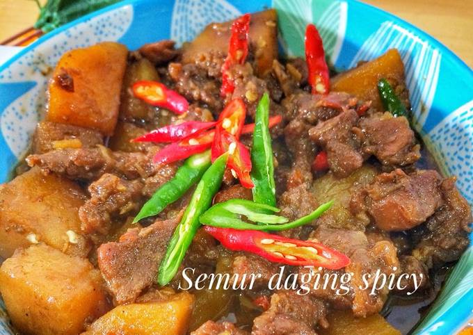 Semur daging spicy#Festivalresepasia#Indonesia#dagingsapi