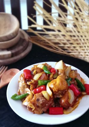 Foto resep Ayam Lada Hitam