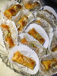 صورة لوصفة بقلاوة مبرومة