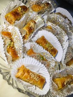 صورة لوصفة بقلاوة مبرومة