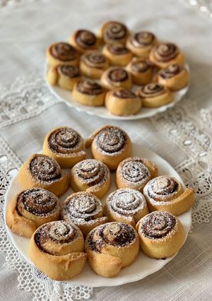 Kakaós csiga recept fotója