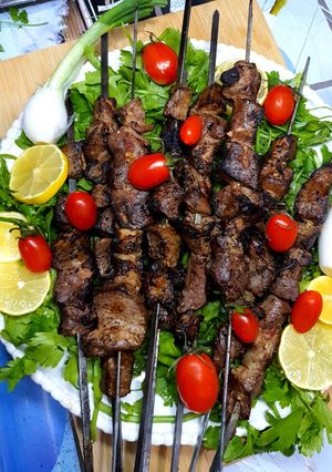 صورة لوصفة كبدة شوي