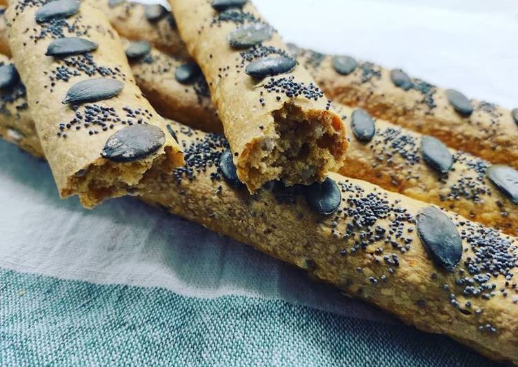 Recetta di Favorite Grissini alla zucca