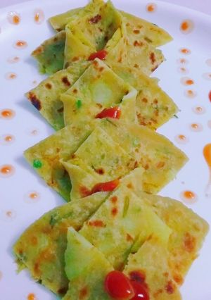 मटर के भरवा पराठे (Matar ke bharva parathe recipe in Hindi) रेसिपी मुख्य फोटो