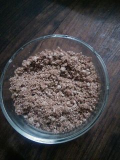 A picture of Raagi puttu.