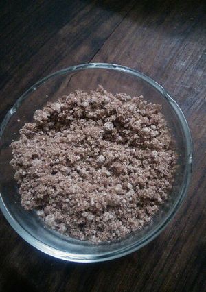 A picture of Raagi puttu.