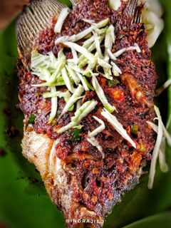 Foto resep Gurame Bakar Pedas