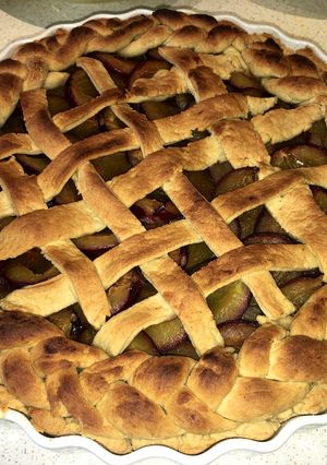 Fahéjas-szilvás pite 🥧 recept fotója
