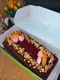Bolu Kukus Coklat Meses Hias