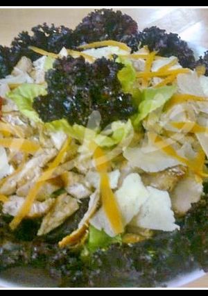 Una foto de Ensalada César fácil