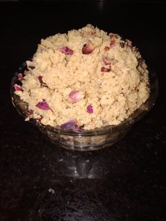 A picture of Gulab halwa.