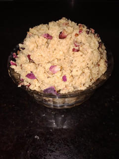 A picture of Gulab halwa.