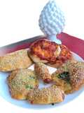 Calzoni siciliani(Panzerotti) con sesamo
