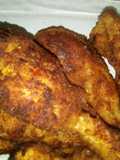 Pollo empanizado