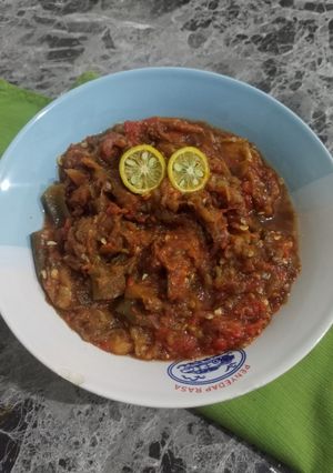 Foto resep Sambal Terong Hijau Kukus