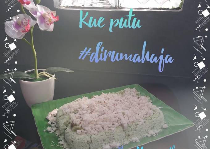 Kue putu #dirumahaja