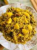 Jollof din shinkafa da Allayyahu da Dankali