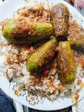 رز بالكوسة المحشية