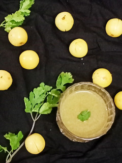 A picture of Amla juice.