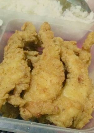 Foto resep Chicken strip (ayam tepung instan)
