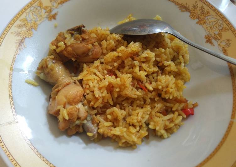 Chicken Biryani Ricecooker