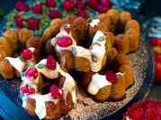 A picture of pumpkin bundt cake