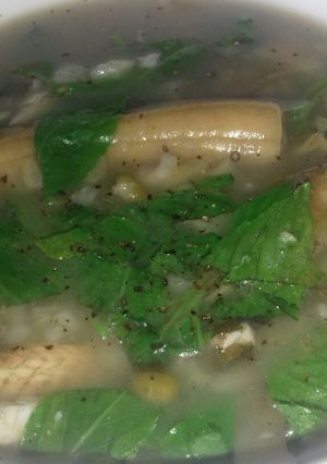 Hình của món Cháo lươn đậu xanh.