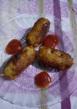 A picture of Noodles cutlet.