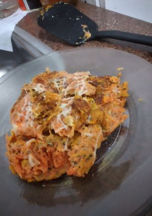 Una foto de Omelette de zanahoria súper saludable 😍